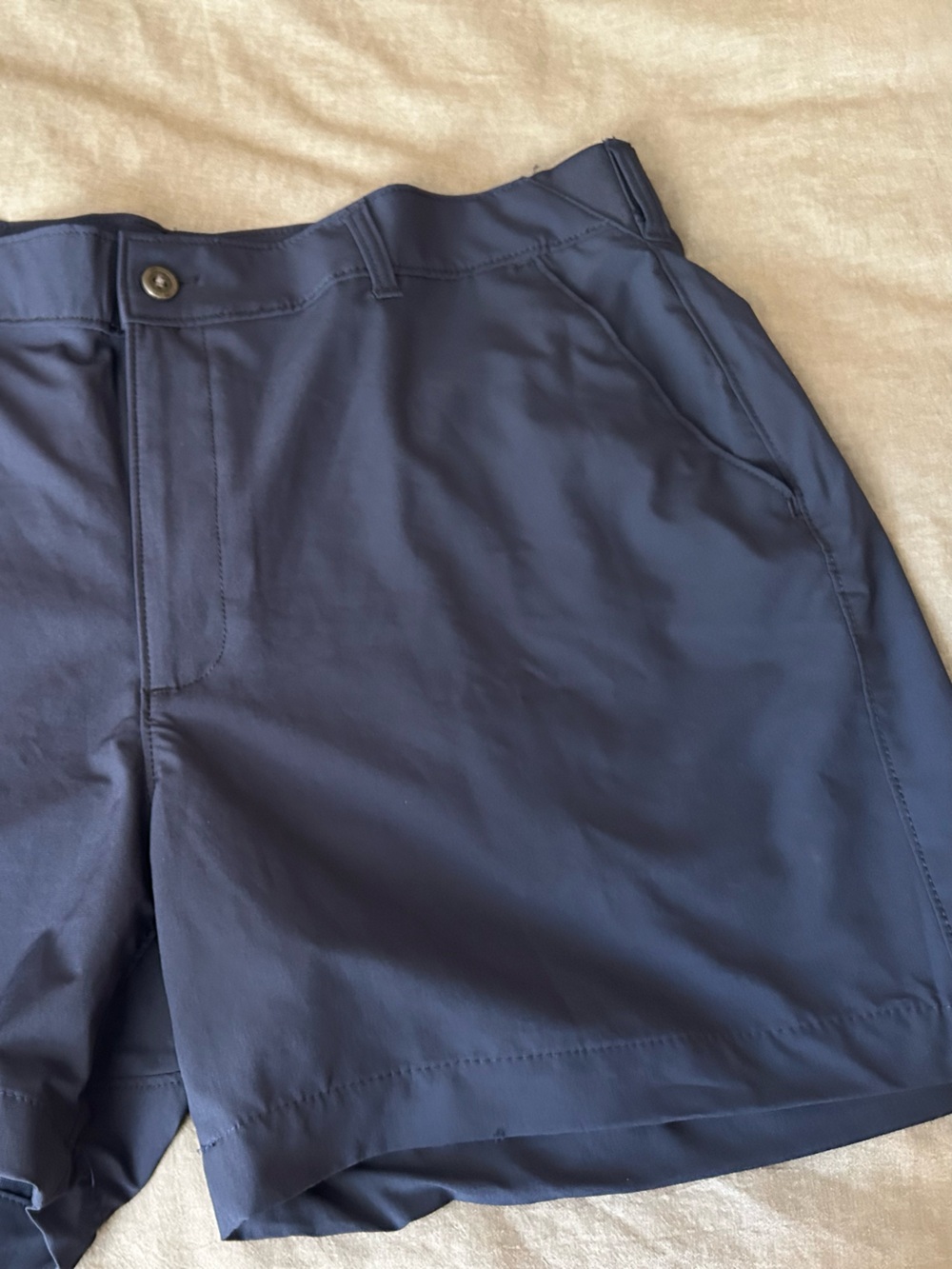 Lee Navy Athletic Hybrid Shorts